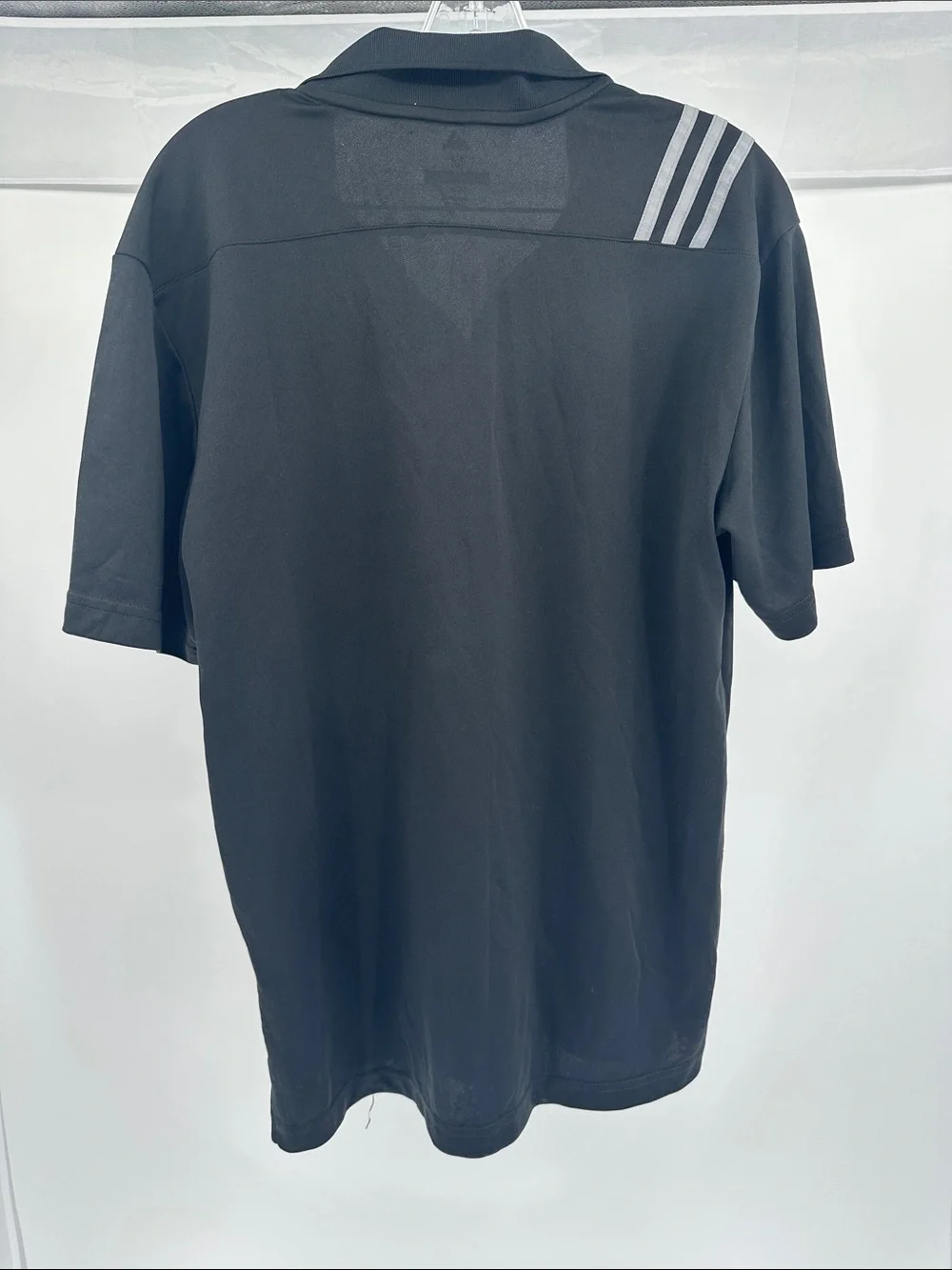 Adidas Men’s Black Golf Polo Shirt - Classic Performance